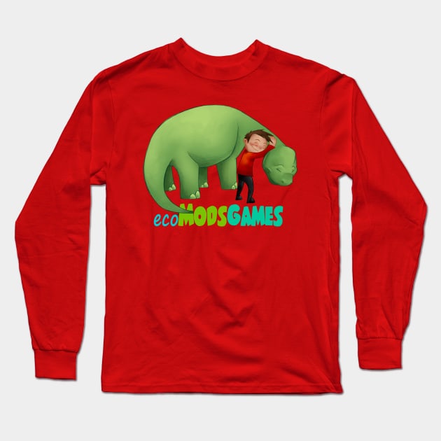 Hug A Friend! - Bronto With Boy Edition - With Extra Love Long Sleeve T-Shirt by eco